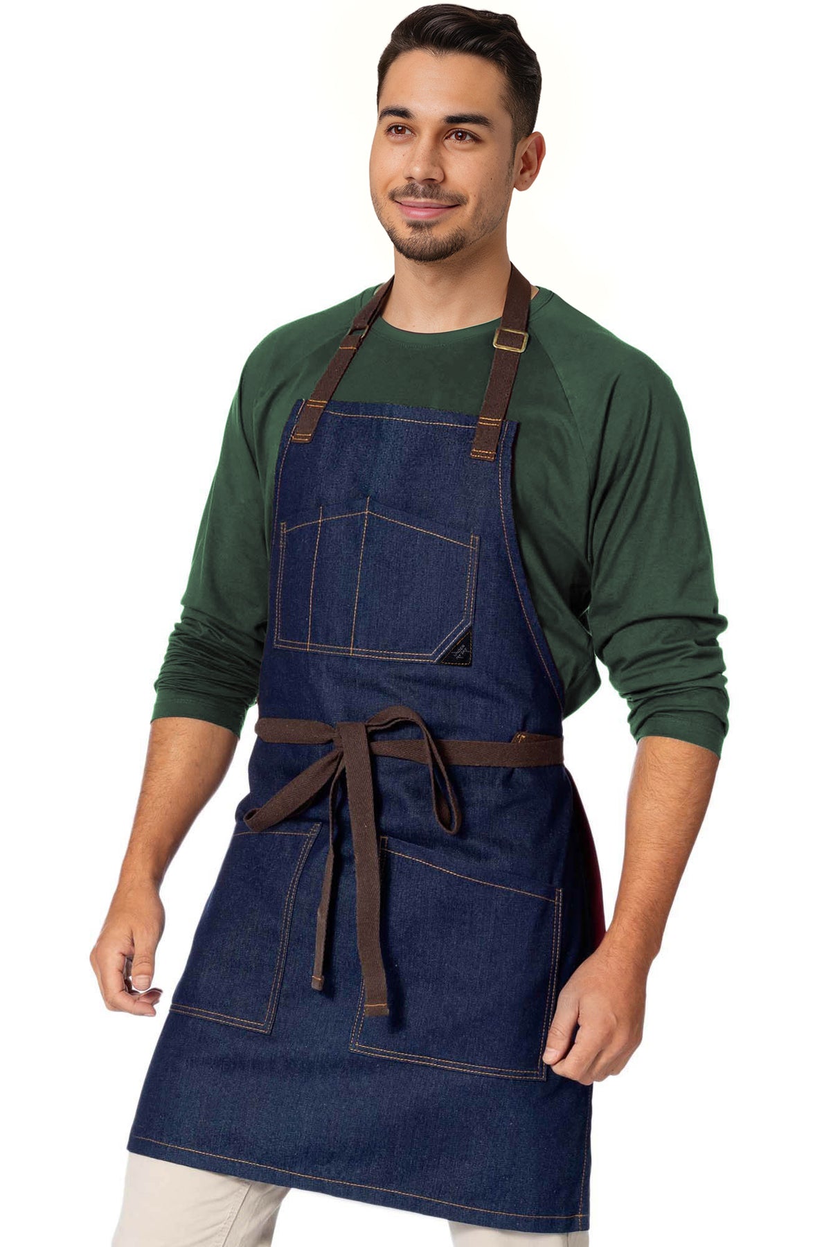 Avental para Chef – Jeans ou Sarja – Alças de Algodão – Bolsos Inteligentes –  Chef, Cozinheiro, Barista, Bartender - Under NY Sky