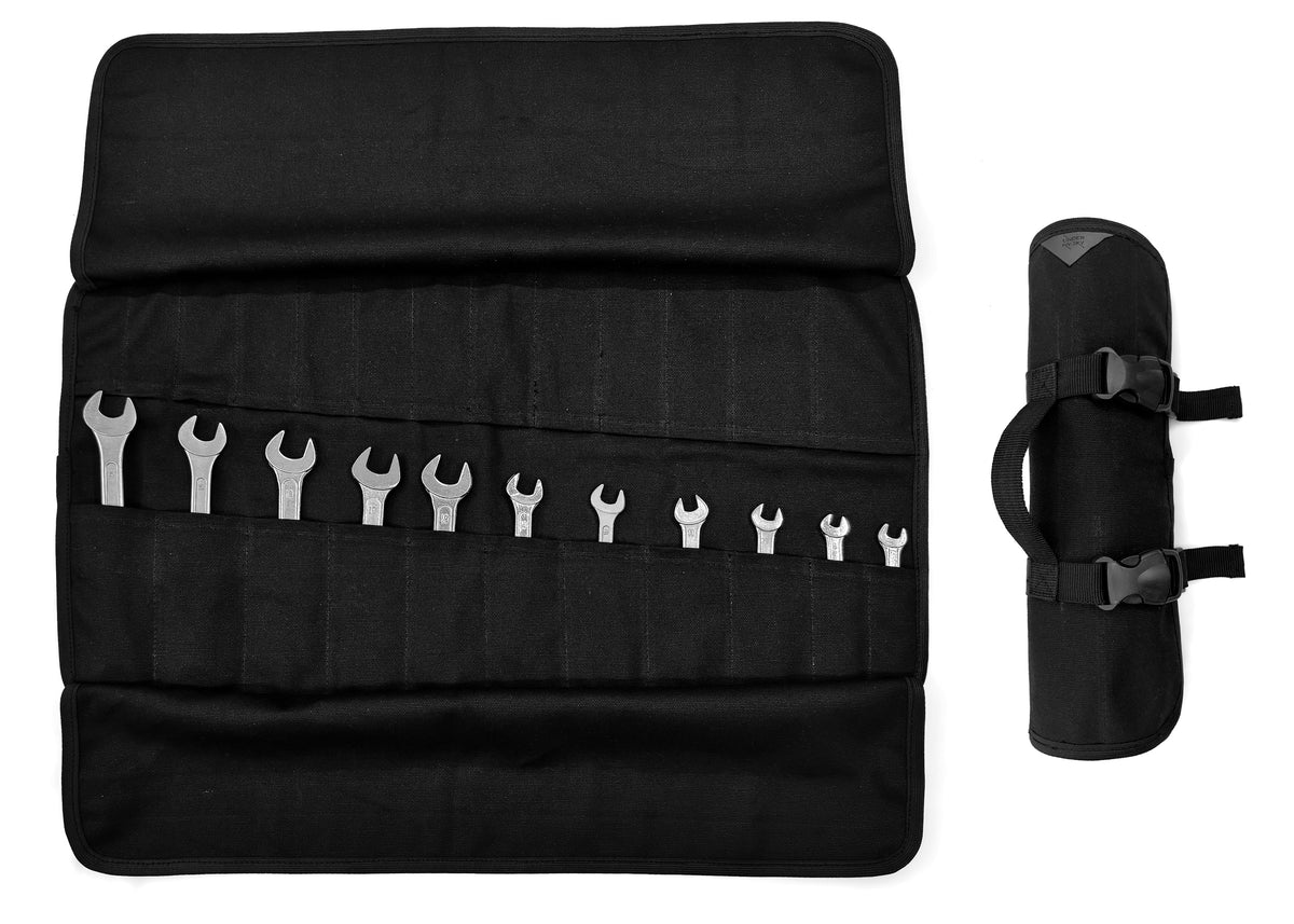 Estojo Organizador de Ferramentas, Lona Encerada, Bolsa para Chaves Portátil - Mecânico, Eletricista - Under NY Sky