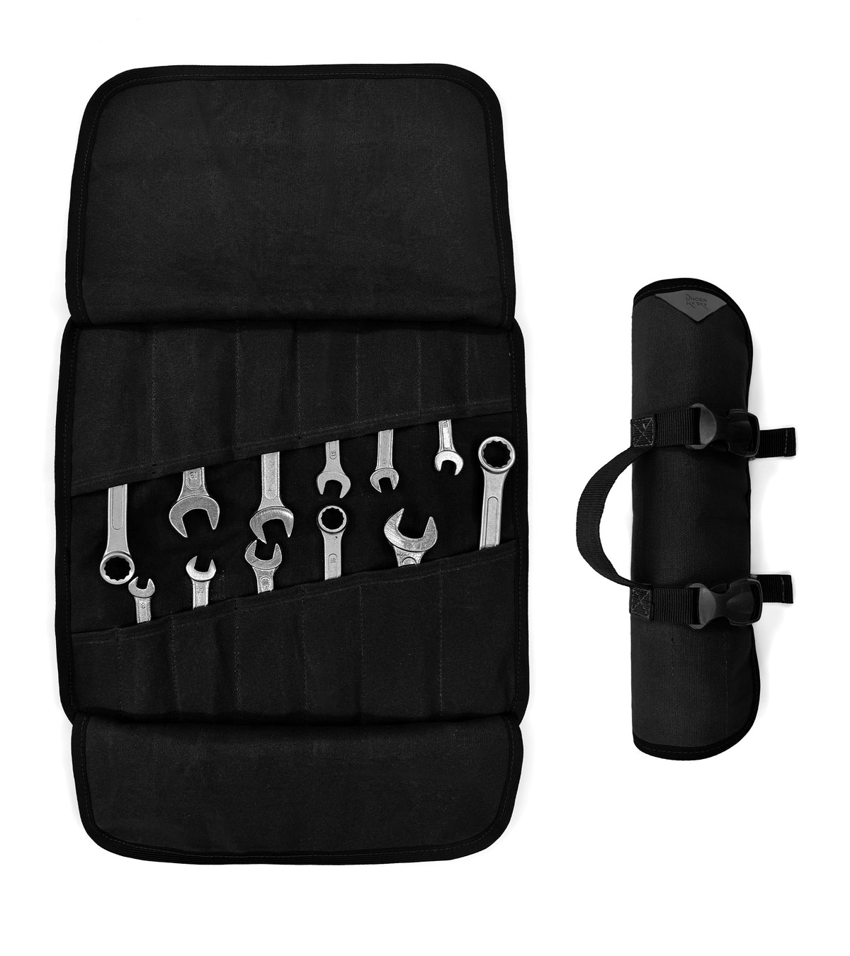 Estojo Organizador de Ferramentas, Lona Encerada, Bolsa para Chaves Portátil - Mecânico, Eletricista - Under NY Sky