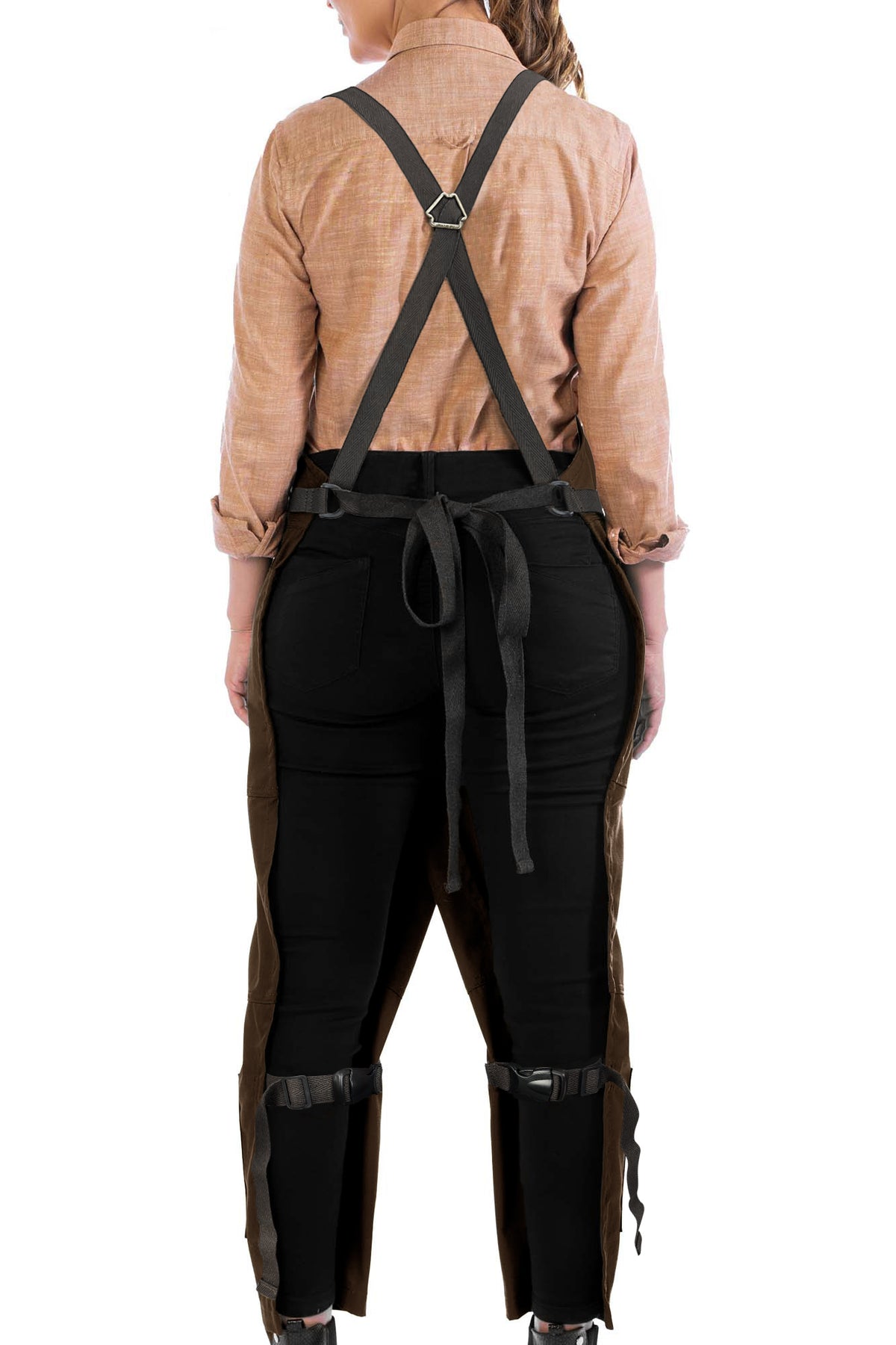 Avental para Cerâmica – Fenda de Perna – Jeans ou Sarja – Alças Cruzadas, Reforço em Couro – Ceramista -  Under NY Sky