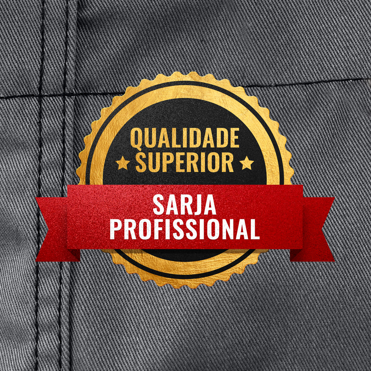 Avental para Chef - Em Sarja, Sem Laços, Acabamento em Couro, Fenda na Perna - Barman, Barista, Churrasqueiro, Comércio -  Under NY Sky