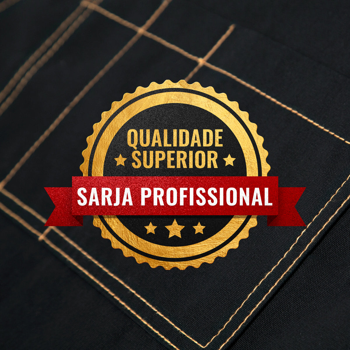 Avental de Trabalho – Jeans ou Sarja Profissional, Acabamento em Couro, Alças Cruzadas, Chef, Bartender, Comércio, Garçom - Under NY Sky