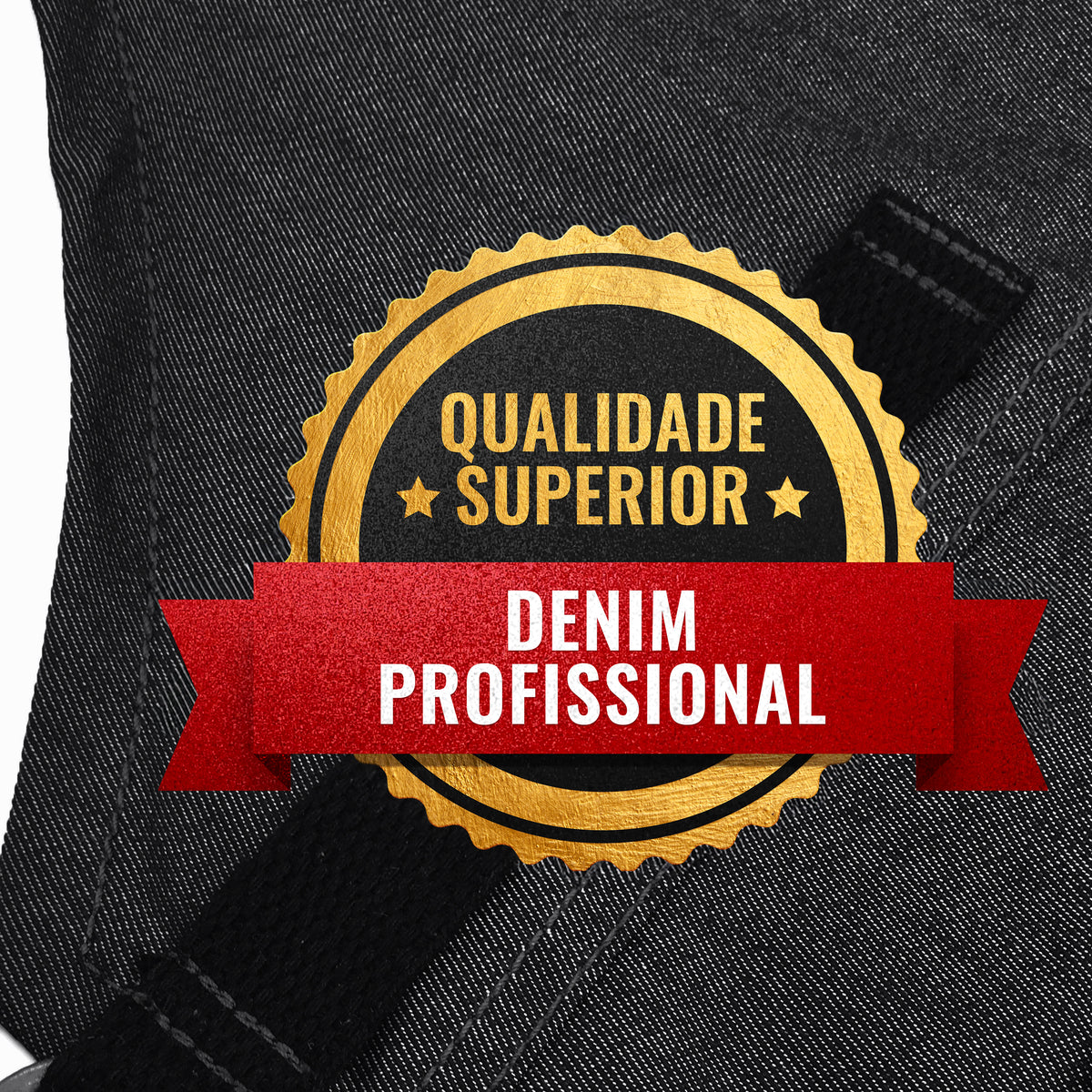 Avental para Cerâmica – Fenda de Perna – Jeans ou Sarja – Alças Cruzadas, Reforço em Couro – Ceramista -  Under NY Sky