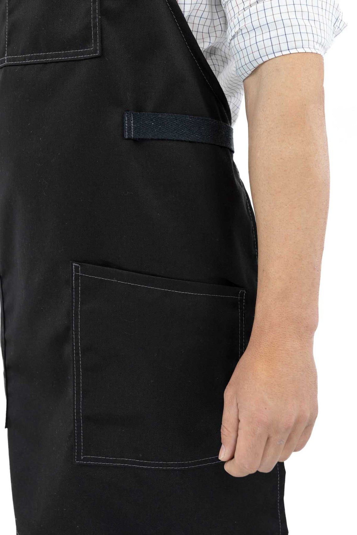 Chef Apron – Denim or Twill - Cotton Straps - Smart Pockets - Pro Chef, Cook, Barista, Bartender - Under NY Sky