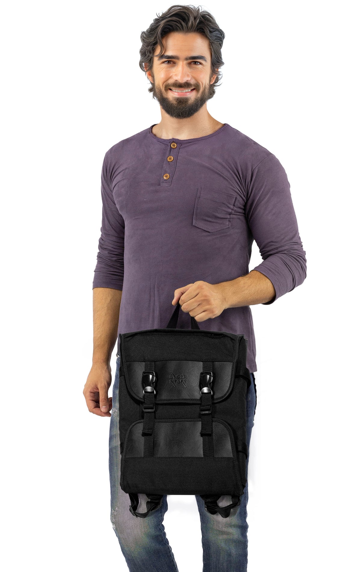 Bolsa para Facas - 14 Compartimentos, Bolso para Notebook, Expansível, Mochila -  Under NY Sky