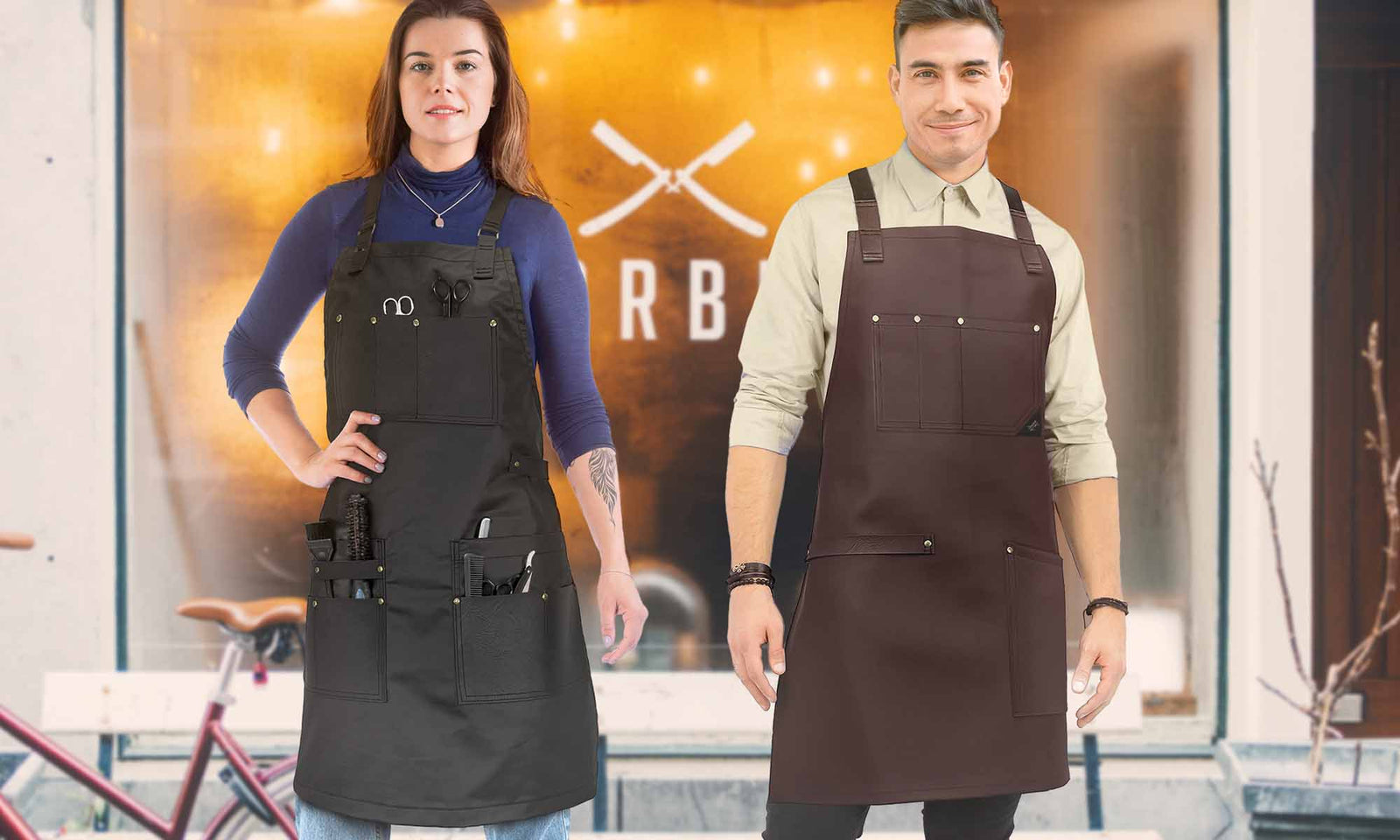 Aventais para Barbeiros