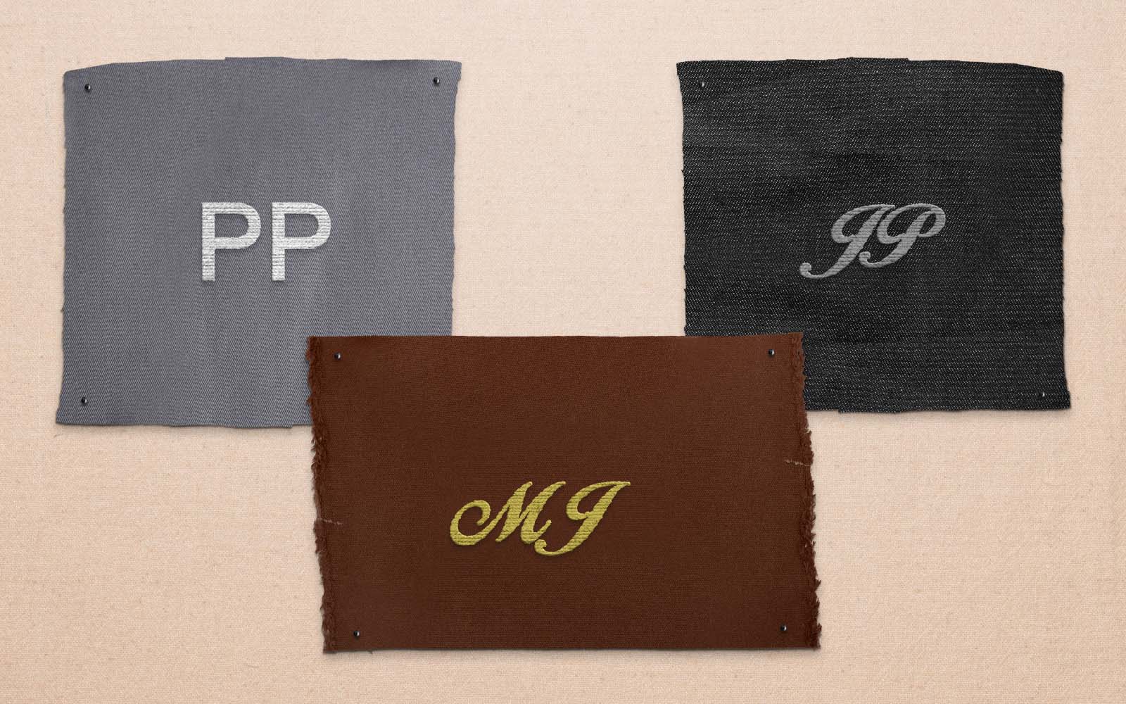 Custom Monogram Embroidery