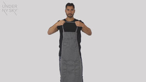 Chef Apron – Denim or Twill - Cotton Straps - Smart Pockets - Pro Chef, Cook, Barista, Bartender - Under NY Sky